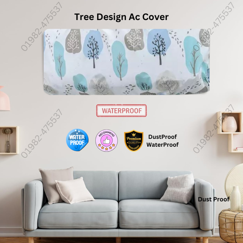 1.5 Ton Waterproof Ac Cover Tree Design