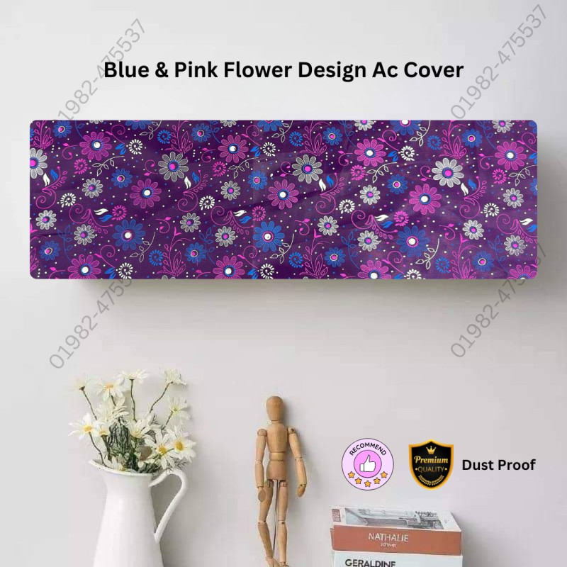 Original Blue And Pink Ac Cover 1 Ton Size